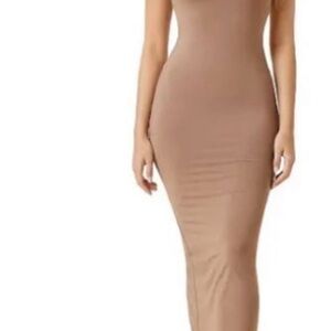 Elegant brown  Bodycon Dress